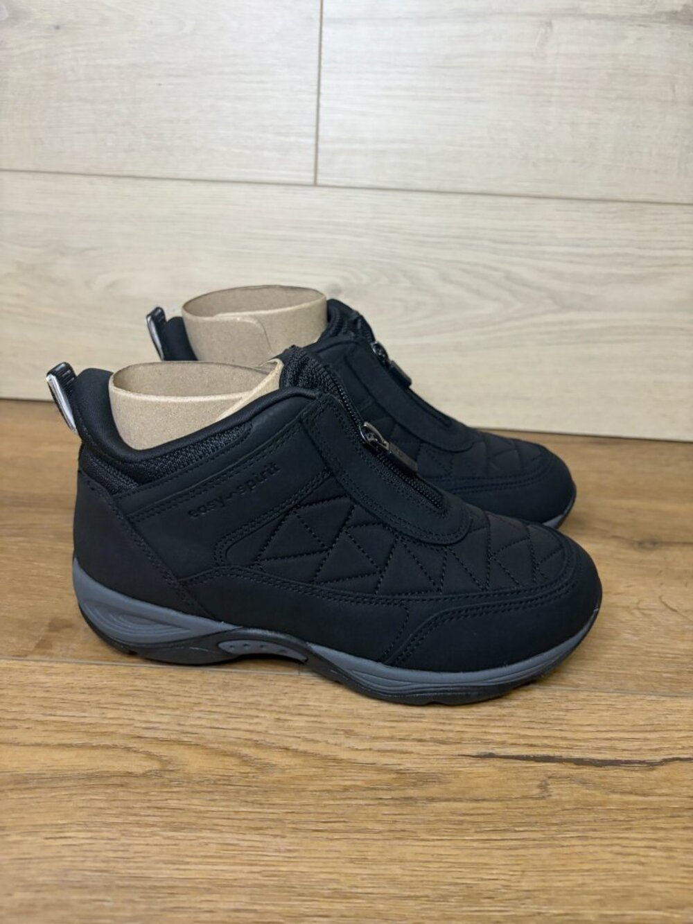 Easy Spirit Women's Erling Boots Black Wide 6W